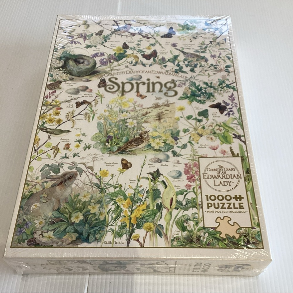 Cobble Hill 1000 Piece Puzzle Country Diary Of An Edwardian Lady Spring NEW